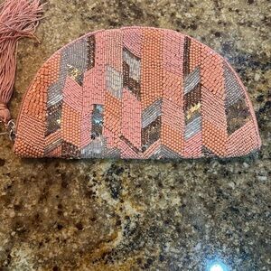 Antik Kraft | Beaded Geometric Clutch